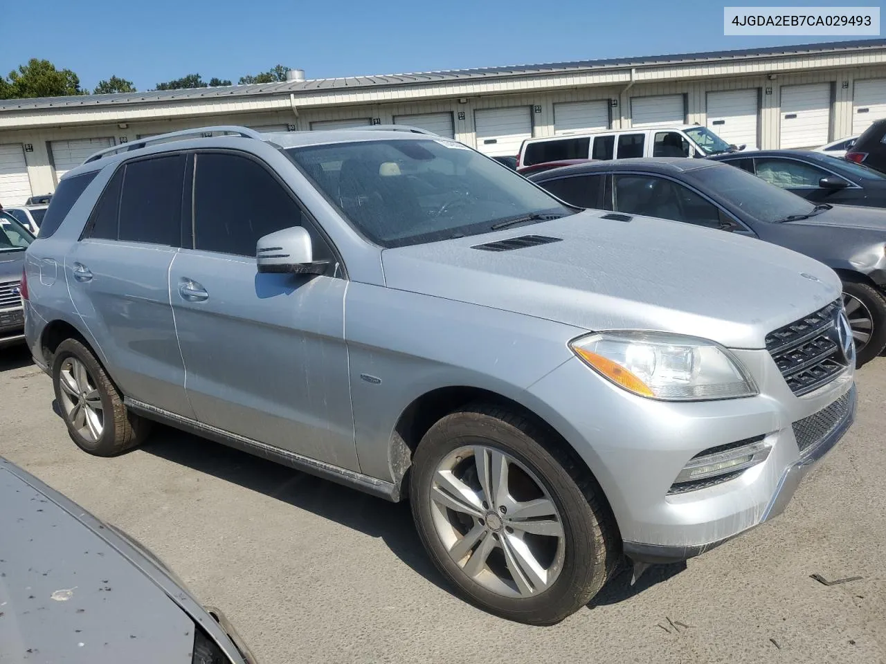 2012 Mercedes-Benz Ml 350 Bluetec VIN: 4JGDA2EB7CA029493 Lot: 70405044