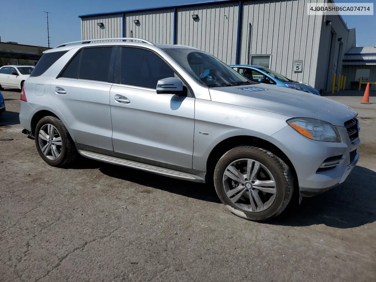 2012 Mercedes-Benz Ml 350 4Matic VIN: 4JGDA5HB6CA074714 Lot: 70879704