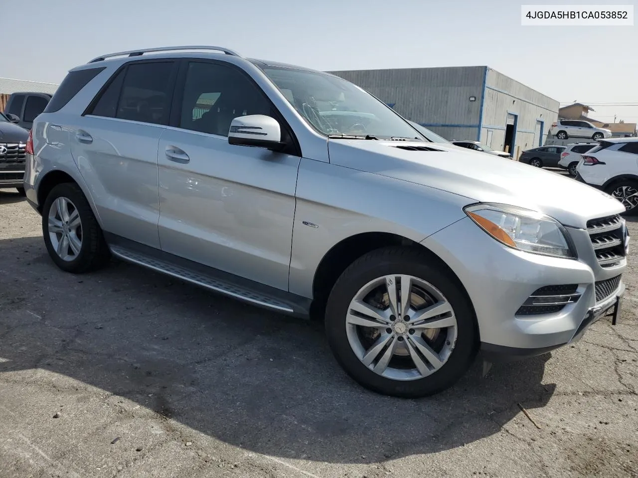 2012 Mercedes-Benz Ml 350 4Matic VIN: 4JGDA5HB1CA053852 Lot: 71463844