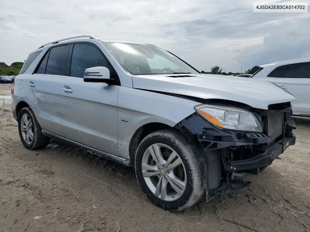 2012 Mercedes-Benz Ml 350 Bluetec VIN: 4JGDA2EB3CA014702 Lot: 72065524