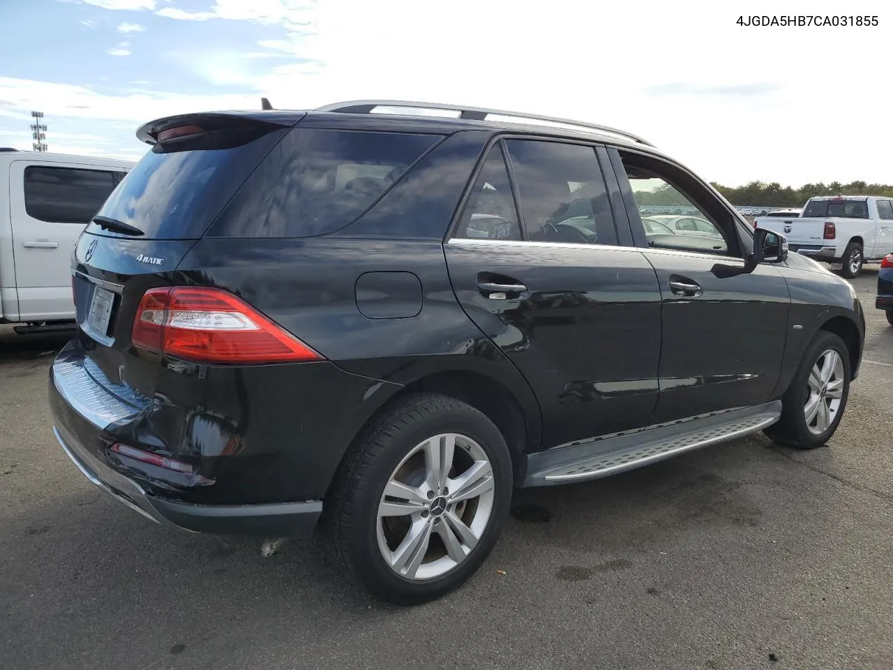 2012 Mercedes-Benz Ml 350 4Matic VIN: 4JGDA5HB7CA031855 Lot: 72749244