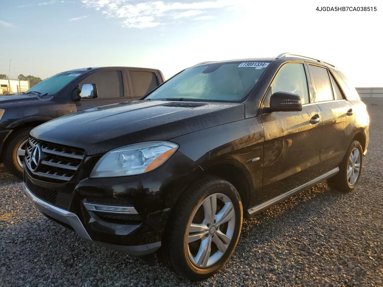 2012 Mercedes-Benz Ml 350 4Matic VIN: 4JGDA5HB7CA038515 Lot: 73891334