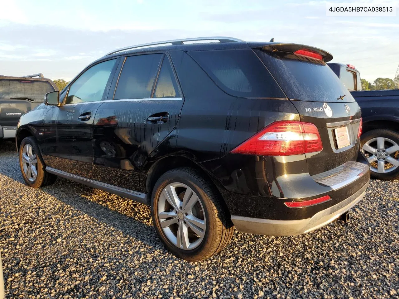 2012 Mercedes-Benz Ml 350 4Matic VIN: 4JGDA5HB7CA038515 Lot: 73891334