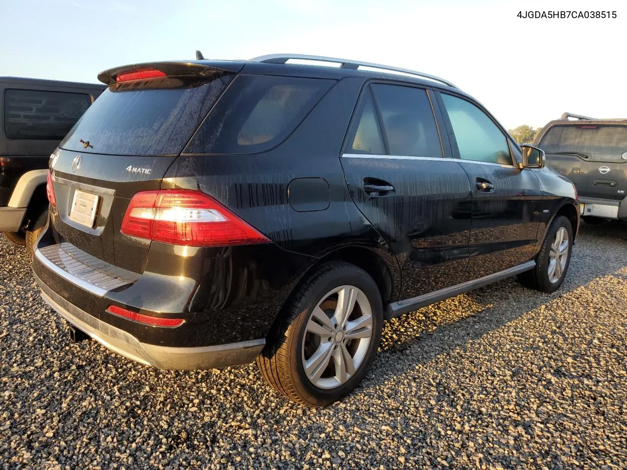 2012 Mercedes-Benz Ml 350 4Matic VIN: 4JGDA5HB7CA038515 Lot: 73891334