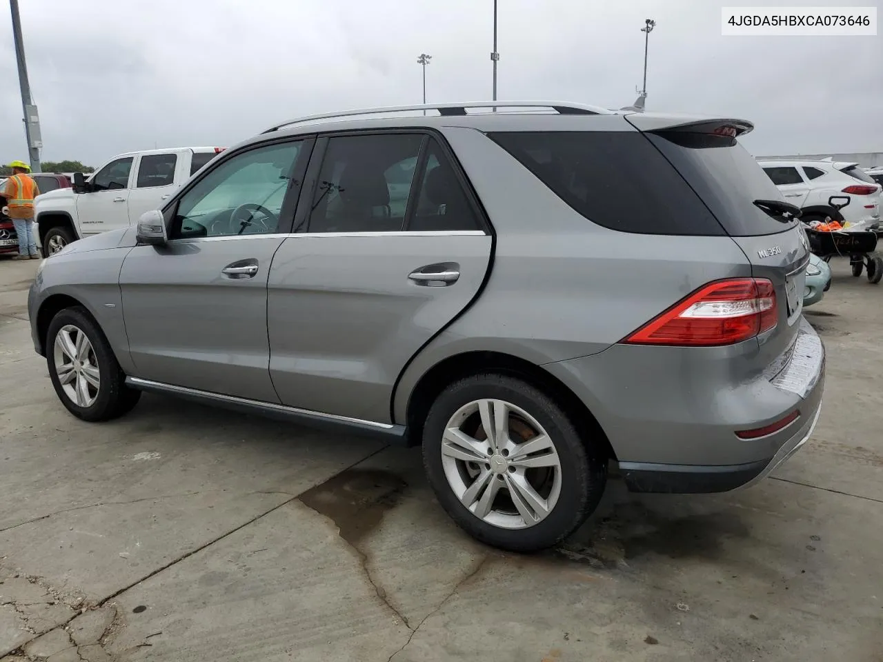 2012 Mercedes-Benz Ml 350 4Matic VIN: 4JGDA5HBXCA073646 Lot: 74061304