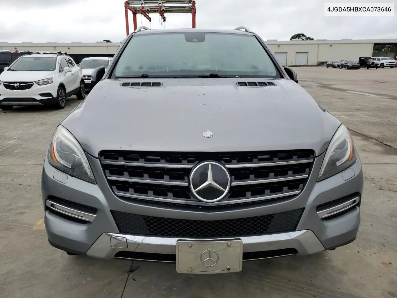 2012 Mercedes-Benz Ml 350 4Matic VIN: 4JGDA5HBXCA073646 Lot: 74061304