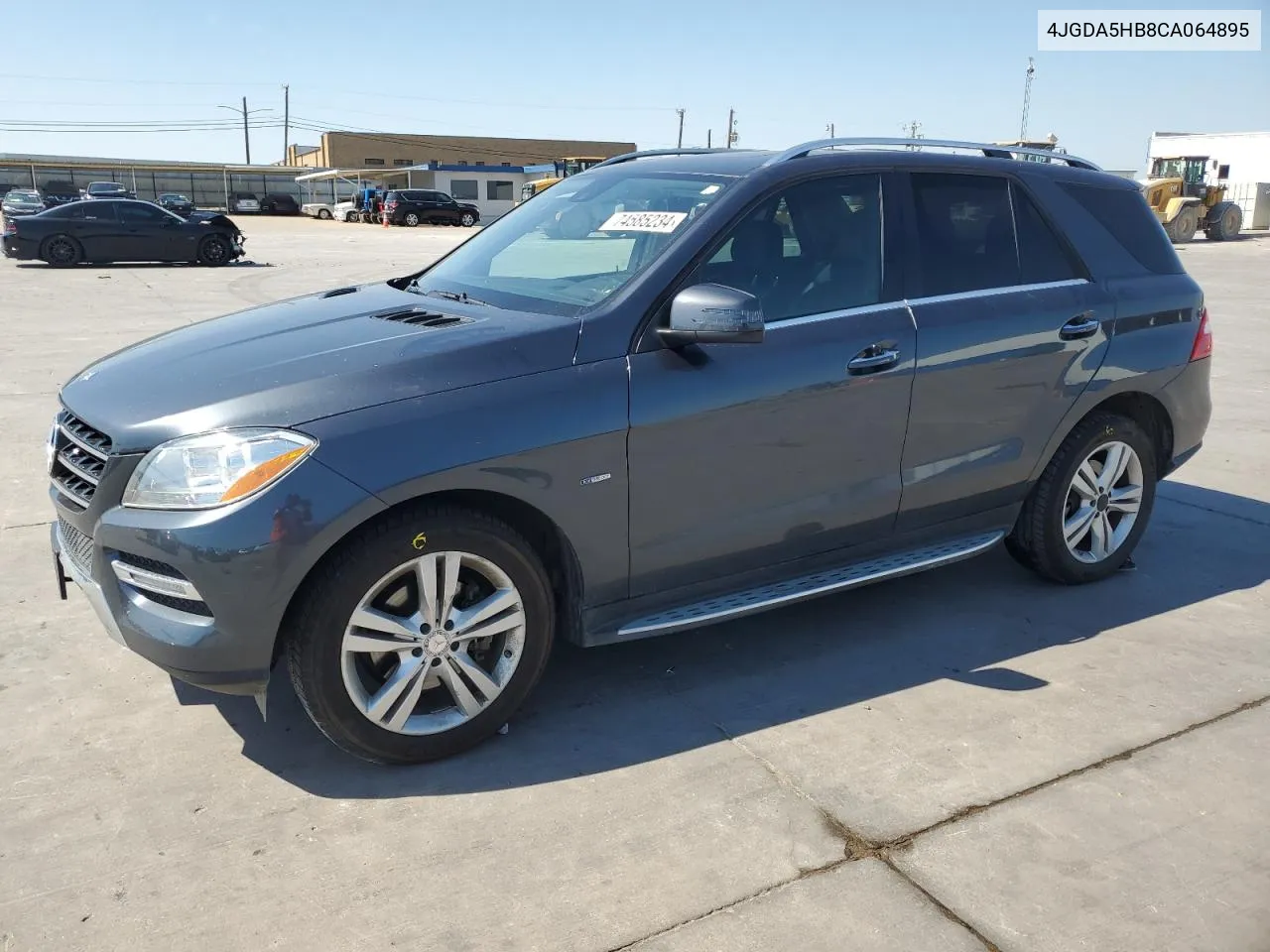 2012 Mercedes-Benz Ml 350 4Matic VIN: 4JGDA5HB8CA064895 Lot: 74585234