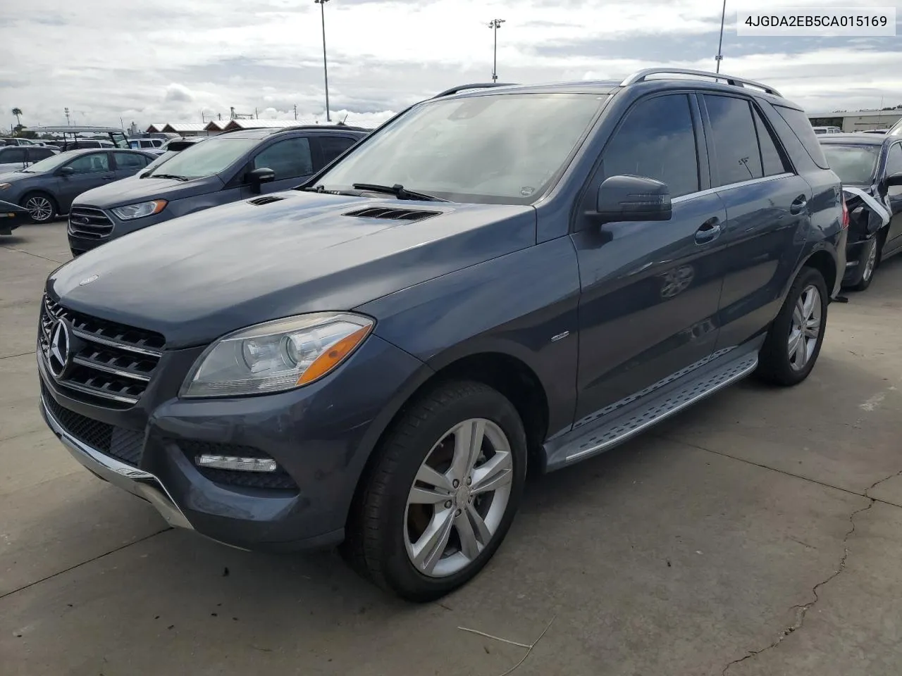 2012 Mercedes-Benz Ml 350 Bluetec VIN: 4JGDA2EB5CA015169 Lot: 74750654