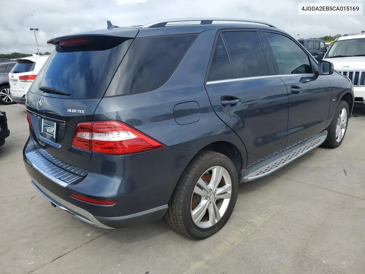 2012 Mercedes-Benz Ml 350 Bluetec VIN: 4JGDA2EB5CA015169 Lot: 74750654