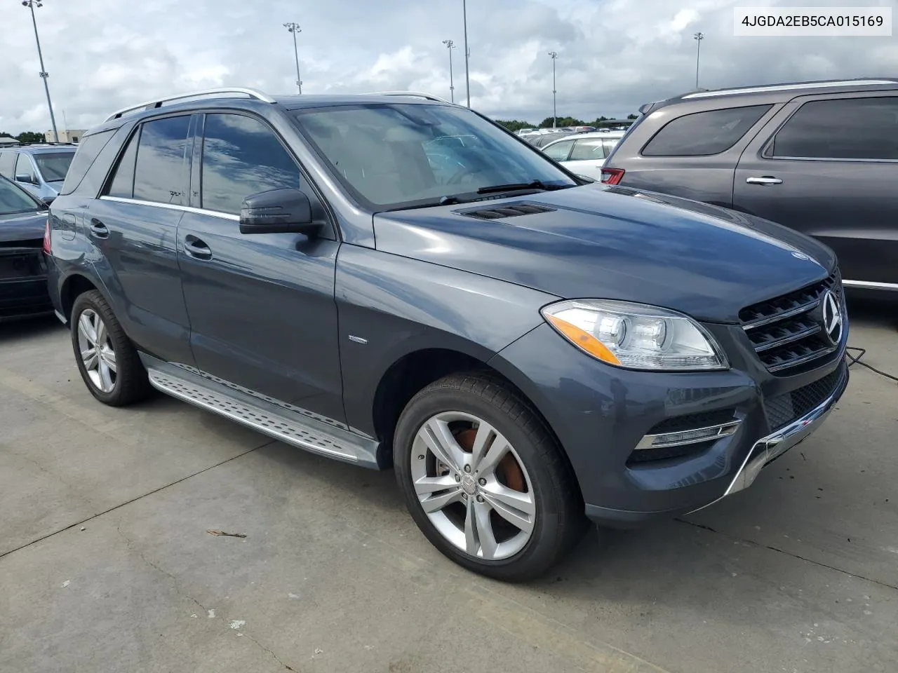 2012 Mercedes-Benz Ml 350 Bluetec VIN: 4JGDA2EB5CA015169 Lot: 74750654