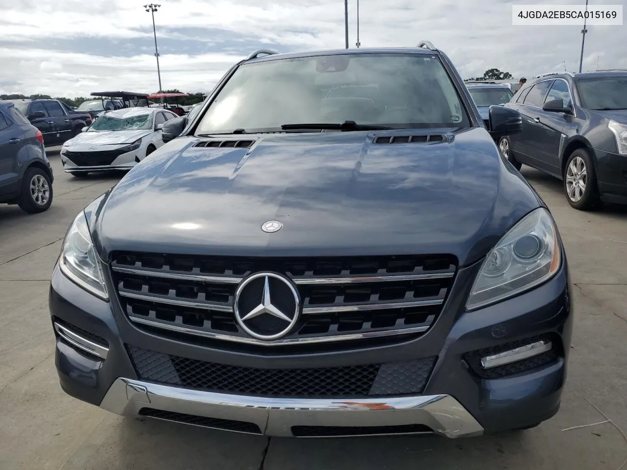 2012 Mercedes-Benz Ml 350 Bluetec VIN: 4JGDA2EB5CA015169 Lot: 74750654