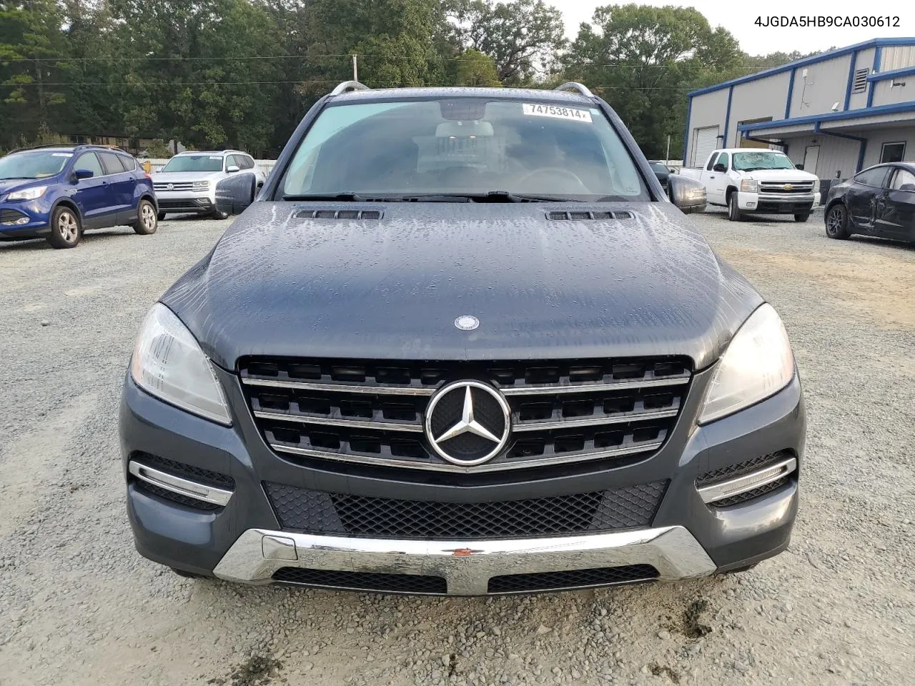 2012 Mercedes-Benz Ml 350 4Matic VIN: 4JGDA5HB9CA030612 Lot: 74753814