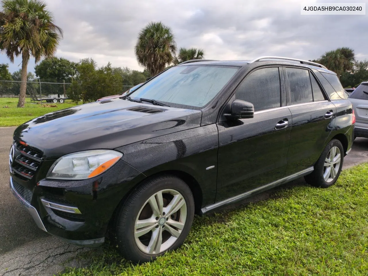 2012 Mercedes-Benz Ml 350 4Matic VIN: 4JGDA5HB9CA030240 Lot: 75041824