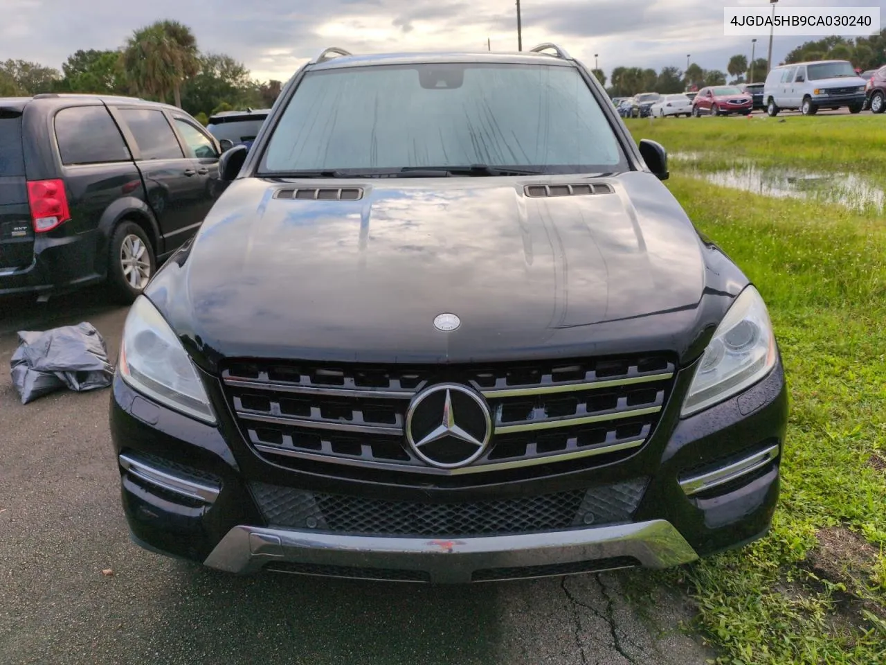 2012 Mercedes-Benz Ml 350 4Matic VIN: 4JGDA5HB9CA030240 Lot: 75041824