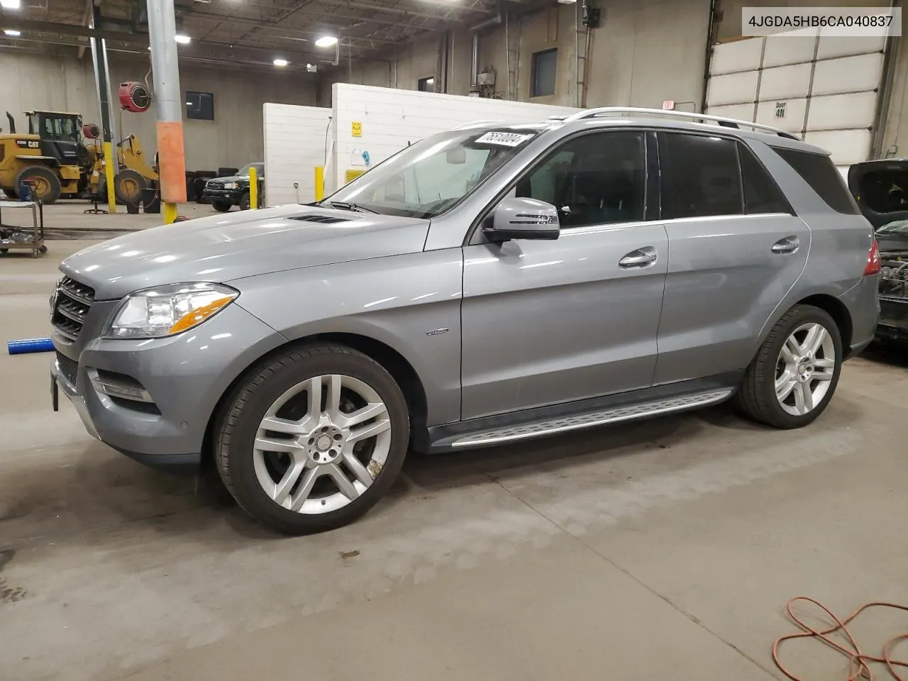 2012 Mercedes-Benz Ml 350 4Matic VIN: 4JGDA5HB6CA040837 Lot: 76510004