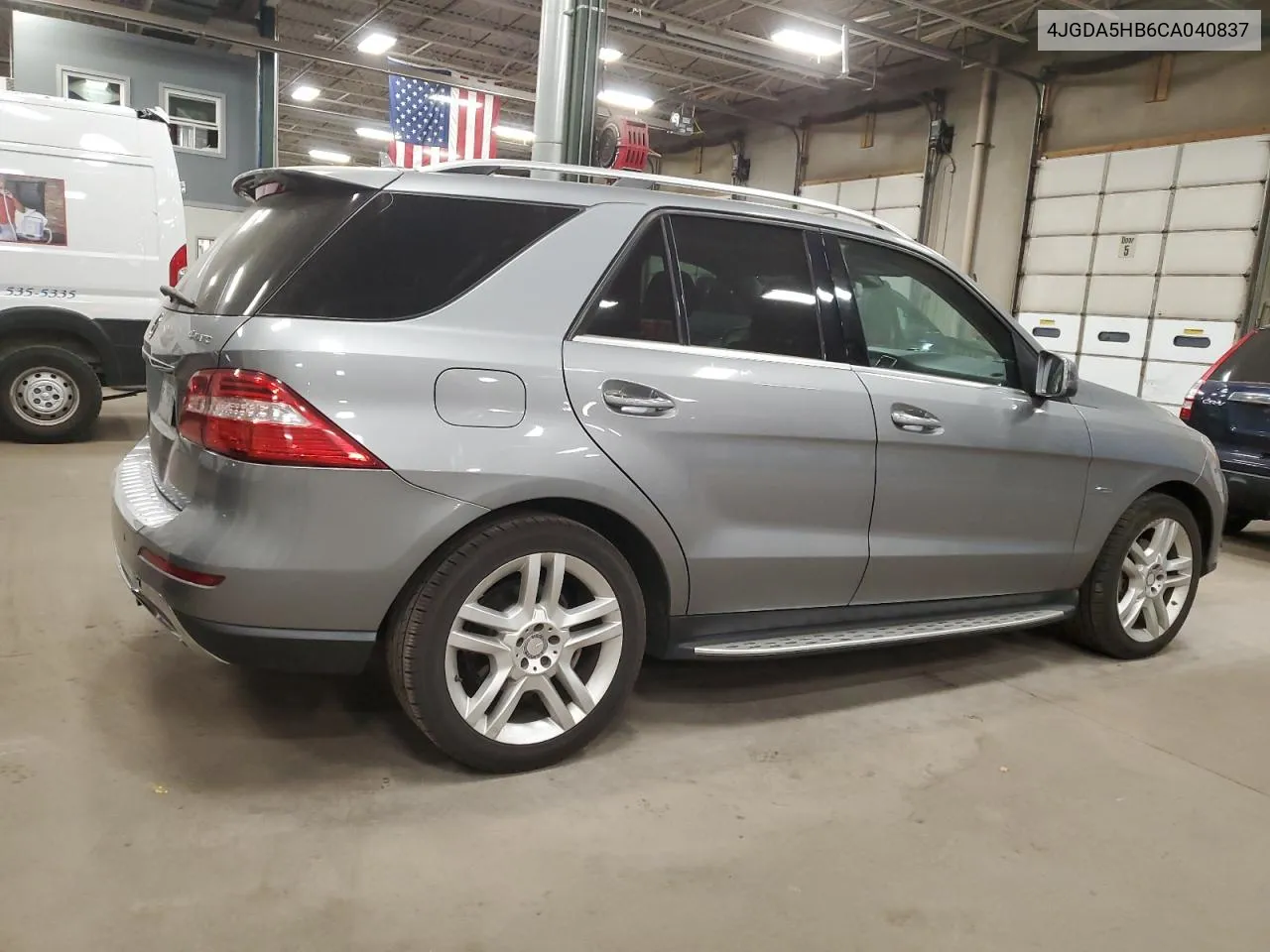 2012 Mercedes-Benz Ml 350 4Matic VIN: 4JGDA5HB6CA040837 Lot: 76510004