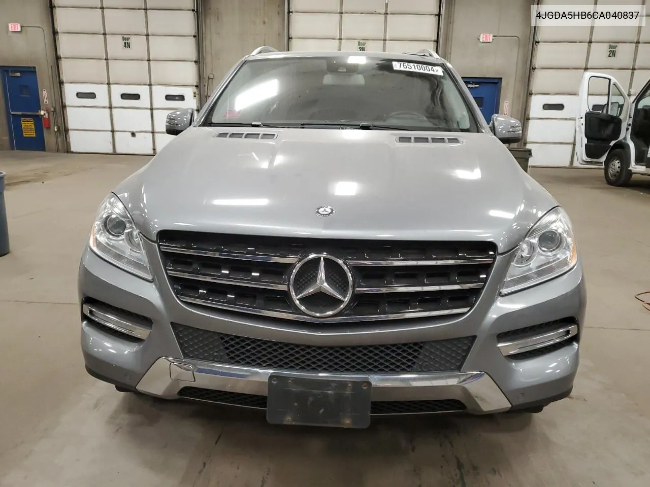 2012 Mercedes-Benz Ml 350 4Matic VIN: 4JGDA5HB6CA040837 Lot: 76510004