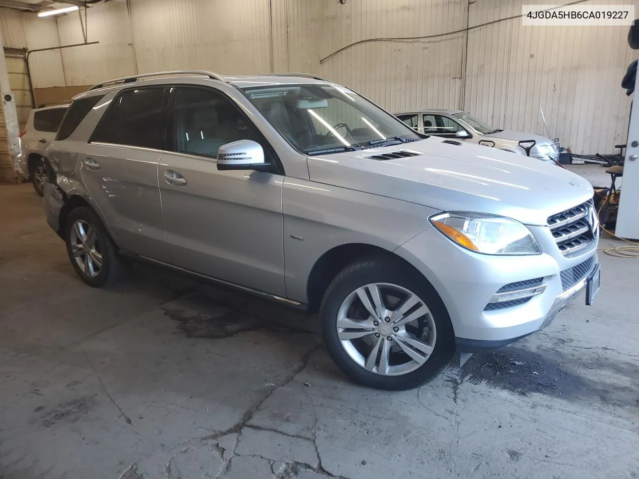 2012 Mercedes-Benz Ml 350 4Matic VIN: 4JGDA5HB6CA019227 Lot: 76879494