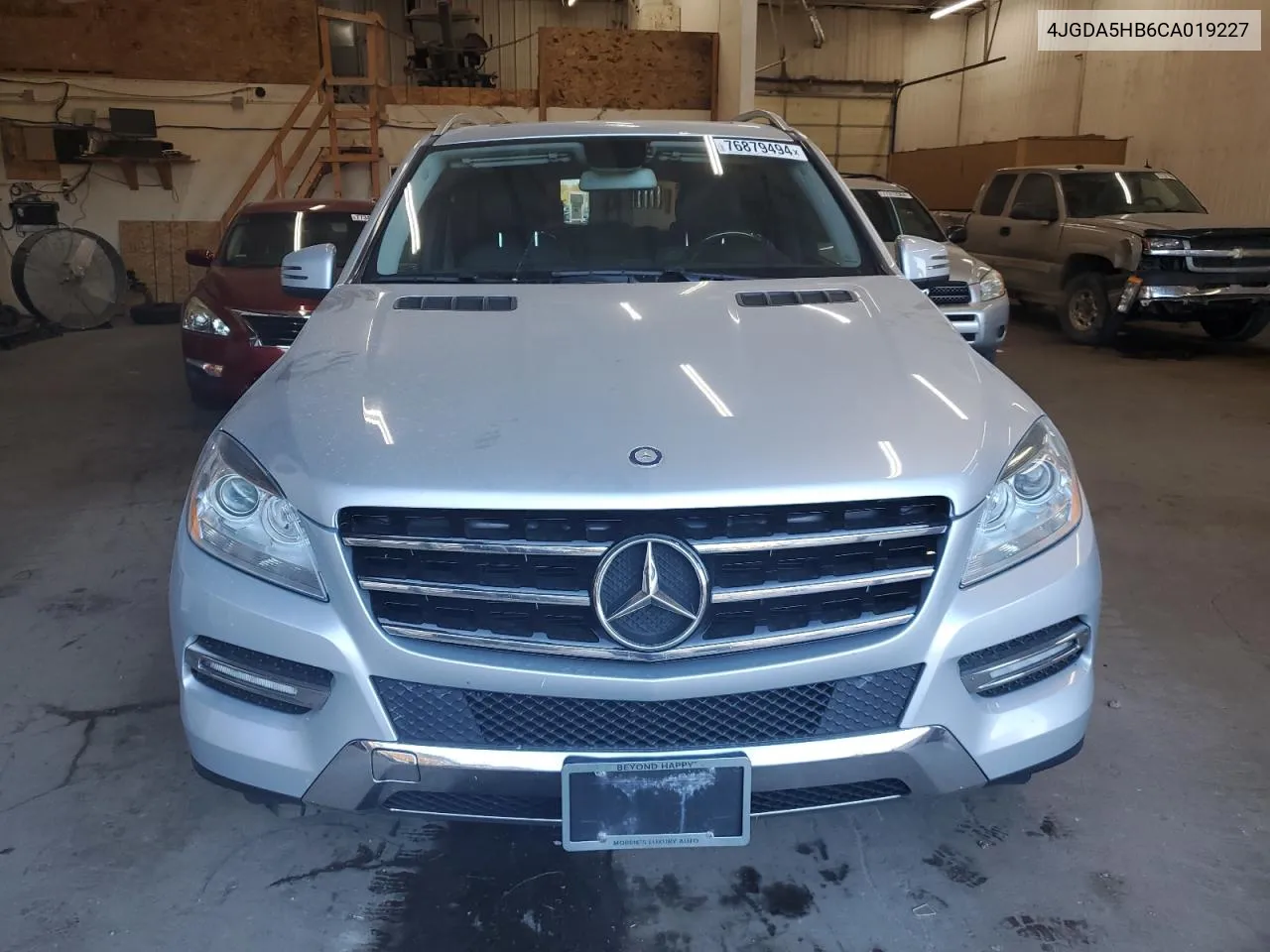 2012 Mercedes-Benz Ml 350 4Matic VIN: 4JGDA5HB6CA019227 Lot: 76879494