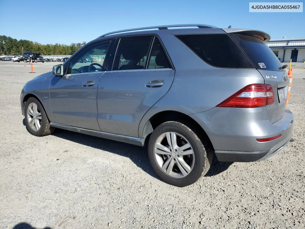 2012 Mercedes-Benz Ml 350 4Matic VIN: 4JGDA5HB8CA055467 Lot: 76917124