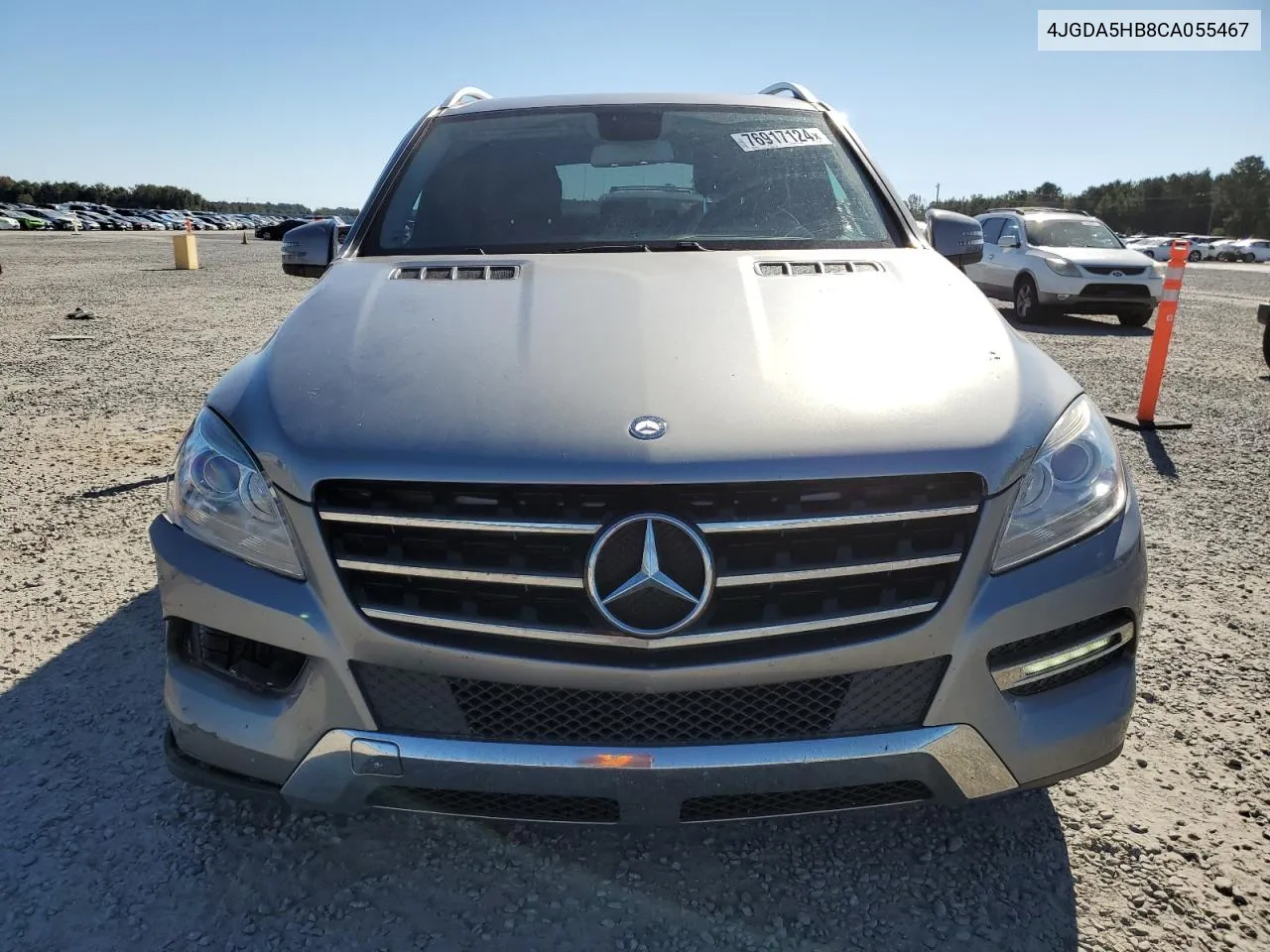 2012 Mercedes-Benz Ml 350 4Matic VIN: 4JGDA5HB8CA055467 Lot: 76917124