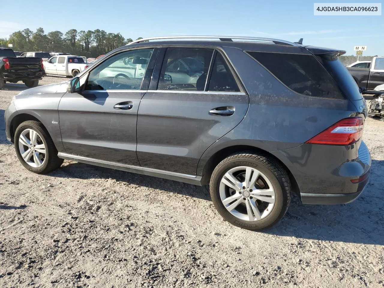 2012 Mercedes-Benz Ml 350 4Matic VIN: 4JGDA5HB3CA096623 Lot: 76936034