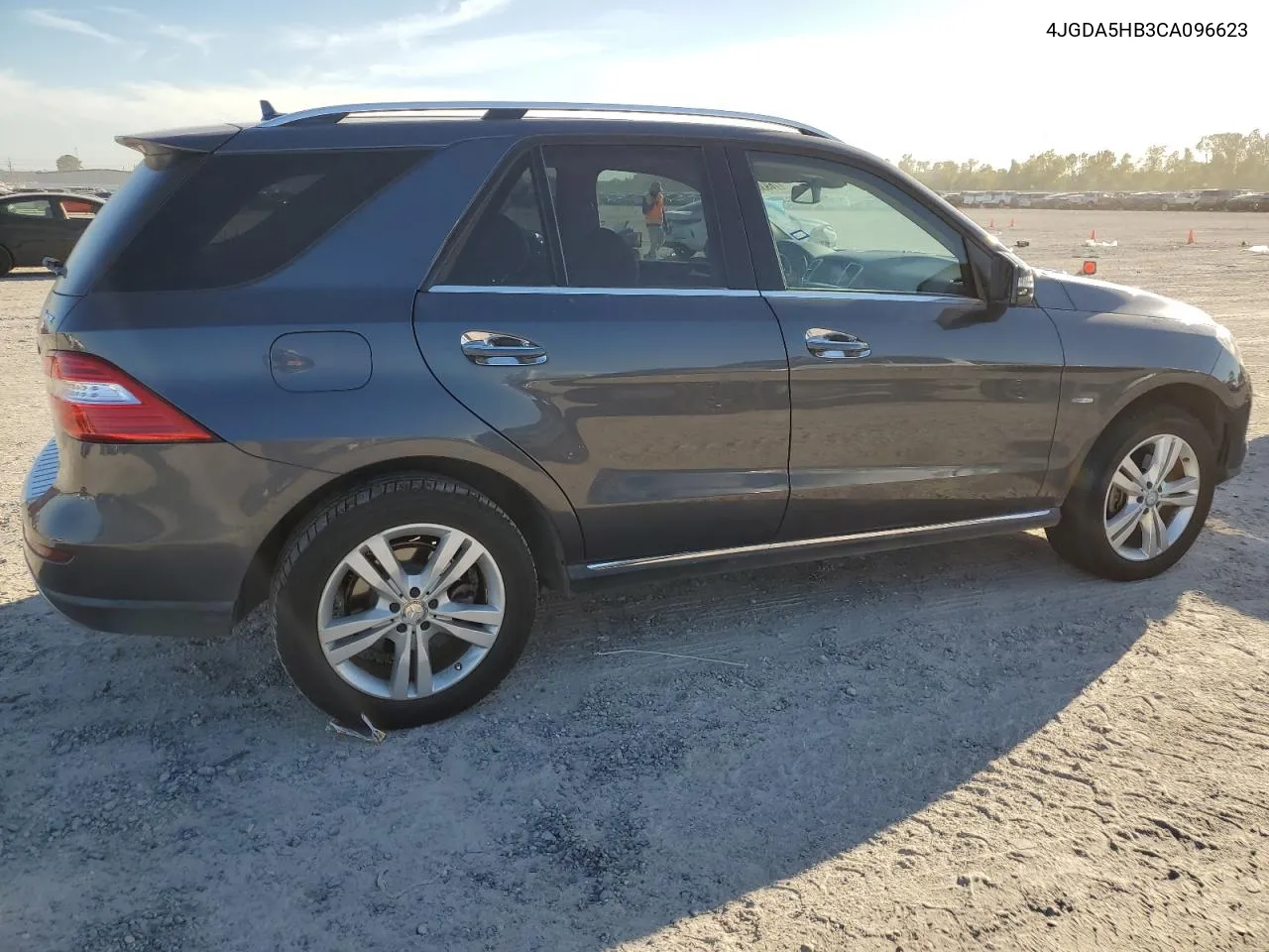 2012 Mercedes-Benz Ml 350 4Matic VIN: 4JGDA5HB3CA096623 Lot: 76936034