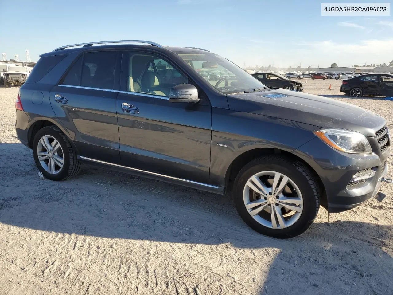 2012 Mercedes-Benz Ml 350 4Matic VIN: 4JGDA5HB3CA096623 Lot: 76936034