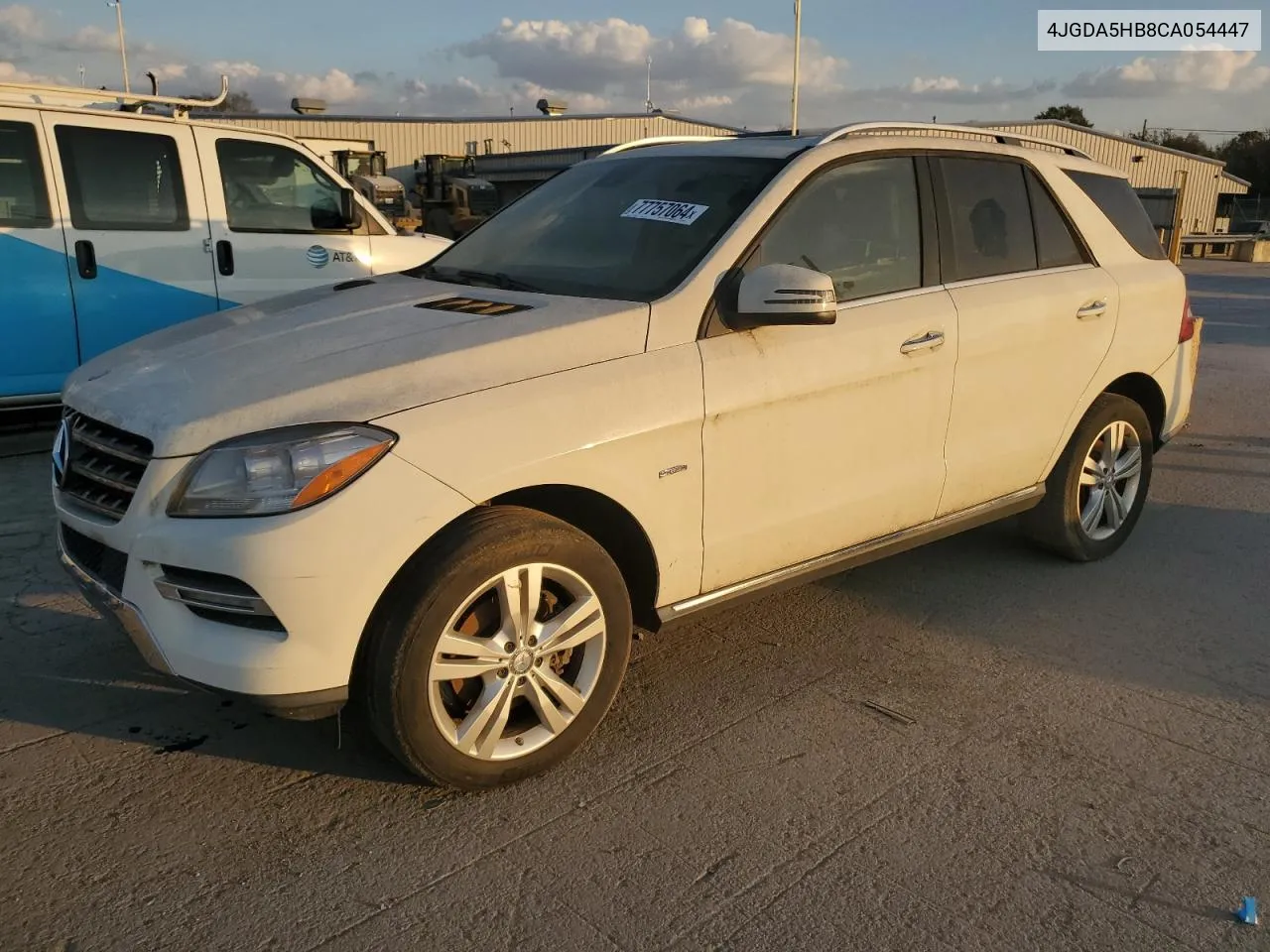 2012 Mercedes-Benz Ml 350 4Matic VIN: 4JGDA5HB8CA054447 Lot: 77757064