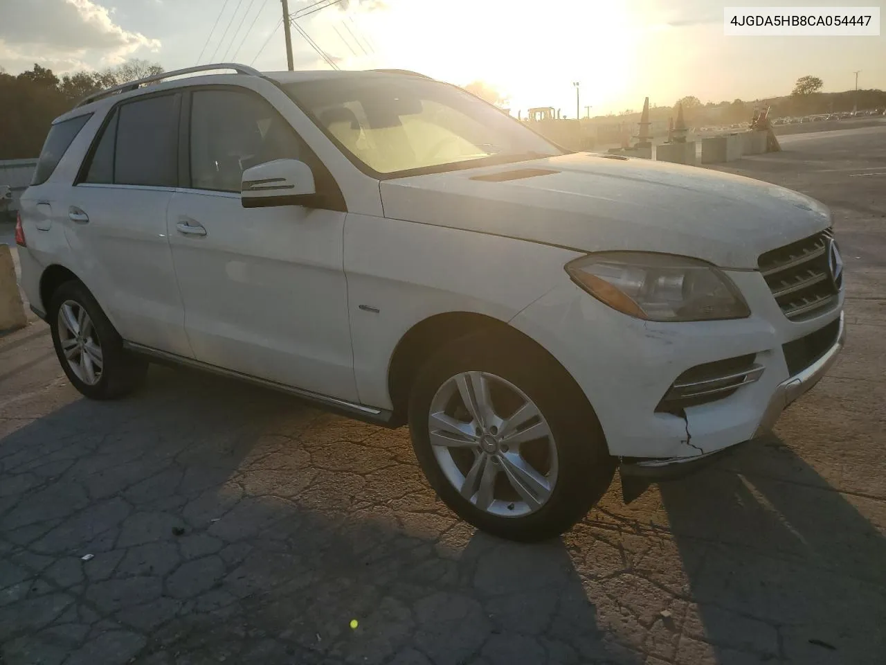 2012 Mercedes-Benz Ml 350 4Matic VIN: 4JGDA5HB8CA054447 Lot: 77757064