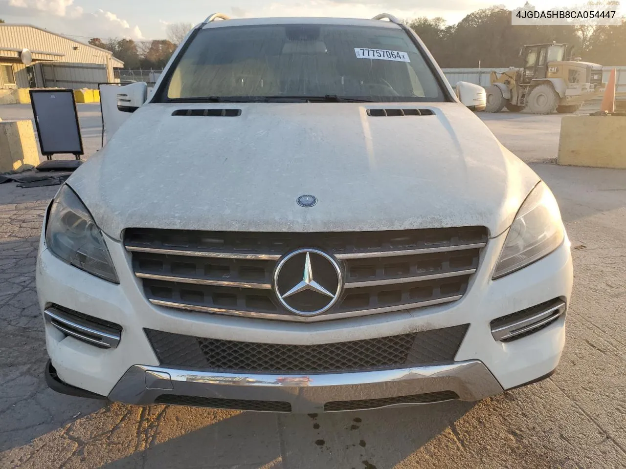 2012 Mercedes-Benz Ml 350 4Matic VIN: 4JGDA5HB8CA054447 Lot: 77757064