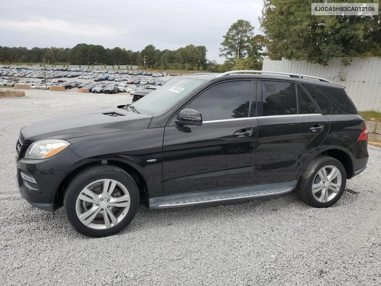 2012 Mercedes-Benz Ml 350 4Matic VIN: 4JGDA5HB3CA012106 Lot: 78867644