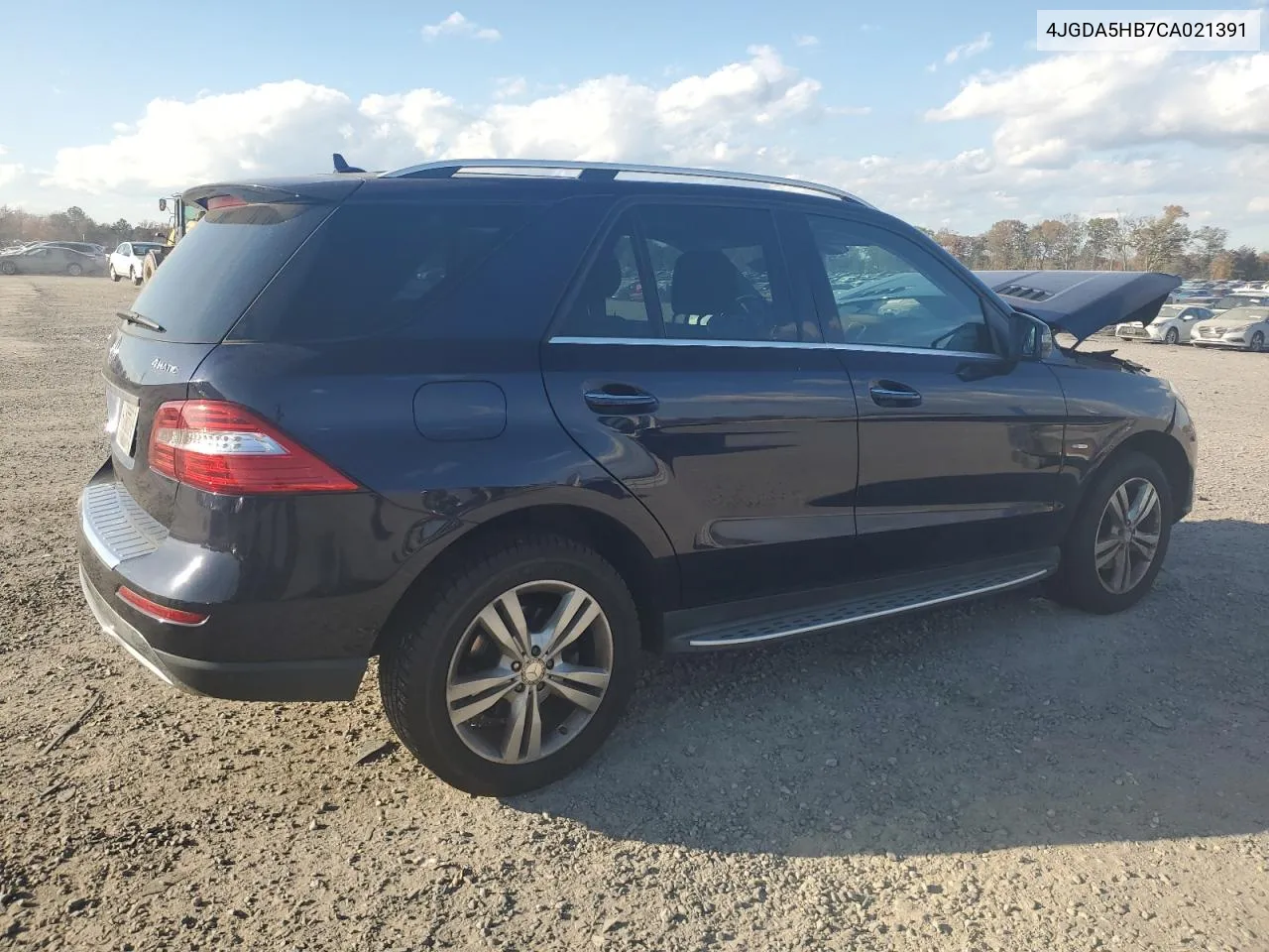 2012 Mercedes-Benz Ml 350 4Matic VIN: 4JGDA5HB7CA021391 Lot: 79139354