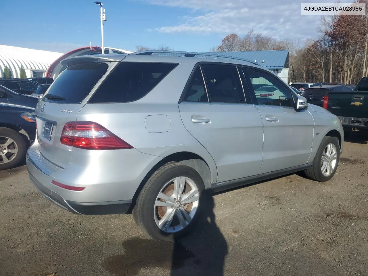 2012 Mercedes-Benz Ml 350 Bluetec VIN: 4JGDA2EB1CA028985 Lot: 79497214