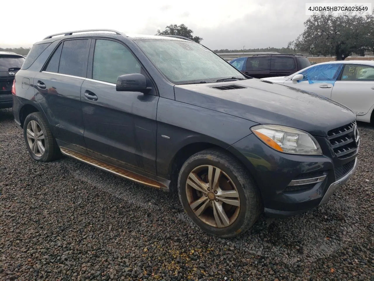 2012 Mercedes-Benz Ml 350 4Matic VIN: 4JGDA5HB7CA025649 Lot: 79640284