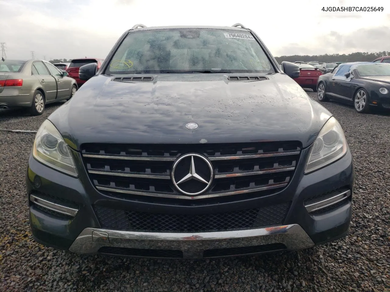 2012 Mercedes-Benz Ml 350 4Matic VIN: 4JGDA5HB7CA025649 Lot: 79640284