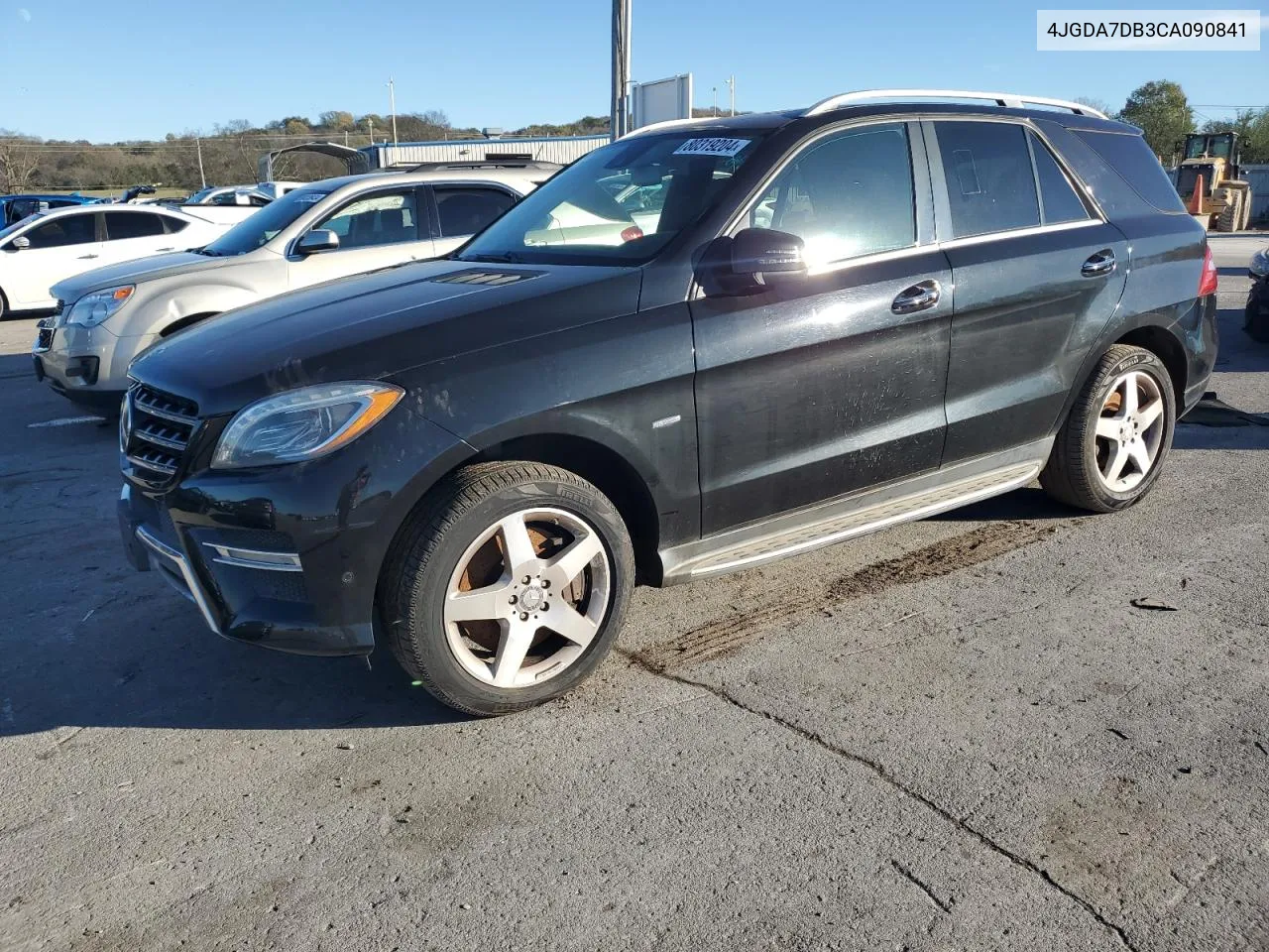 2012 Mercedes-Benz Ml 550 4Matic VIN: 4JGDA7DB3CA090841 Lot: 80319204