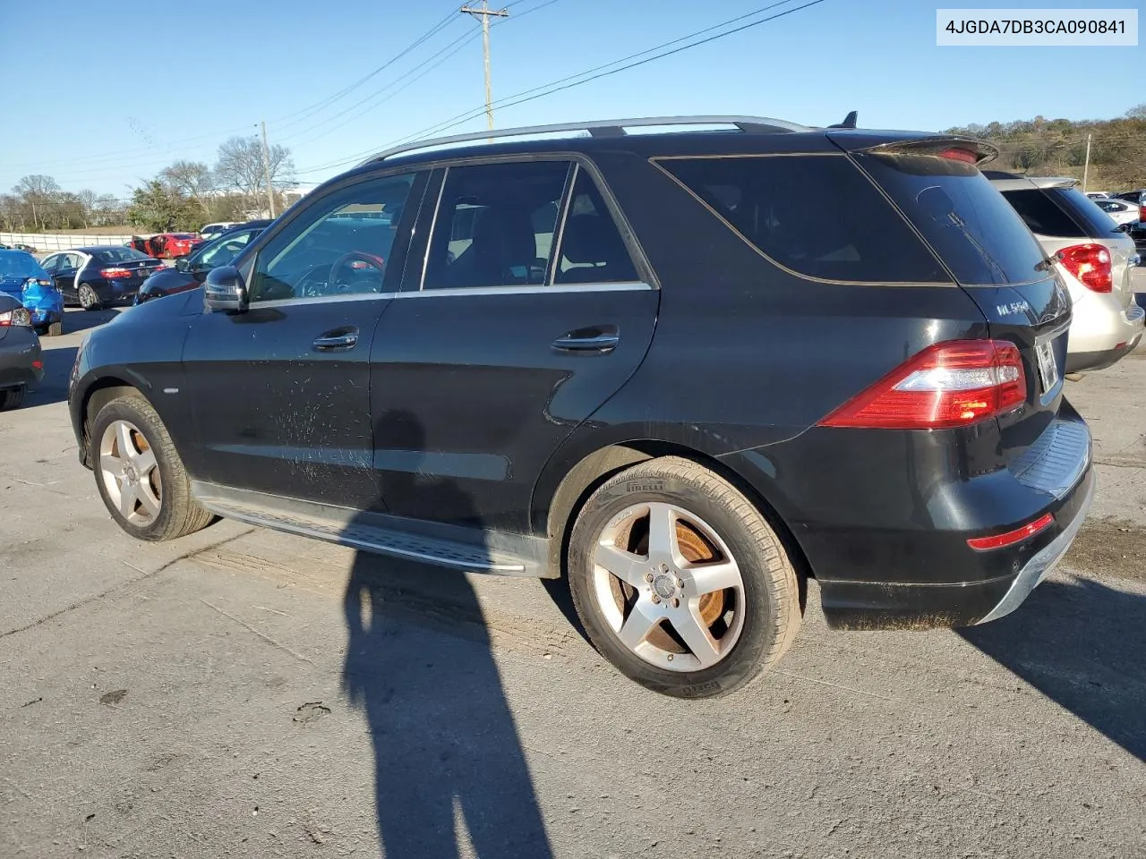 2012 Mercedes-Benz Ml 550 4Matic VIN: 4JGDA7DB3CA090841 Lot: 80319204