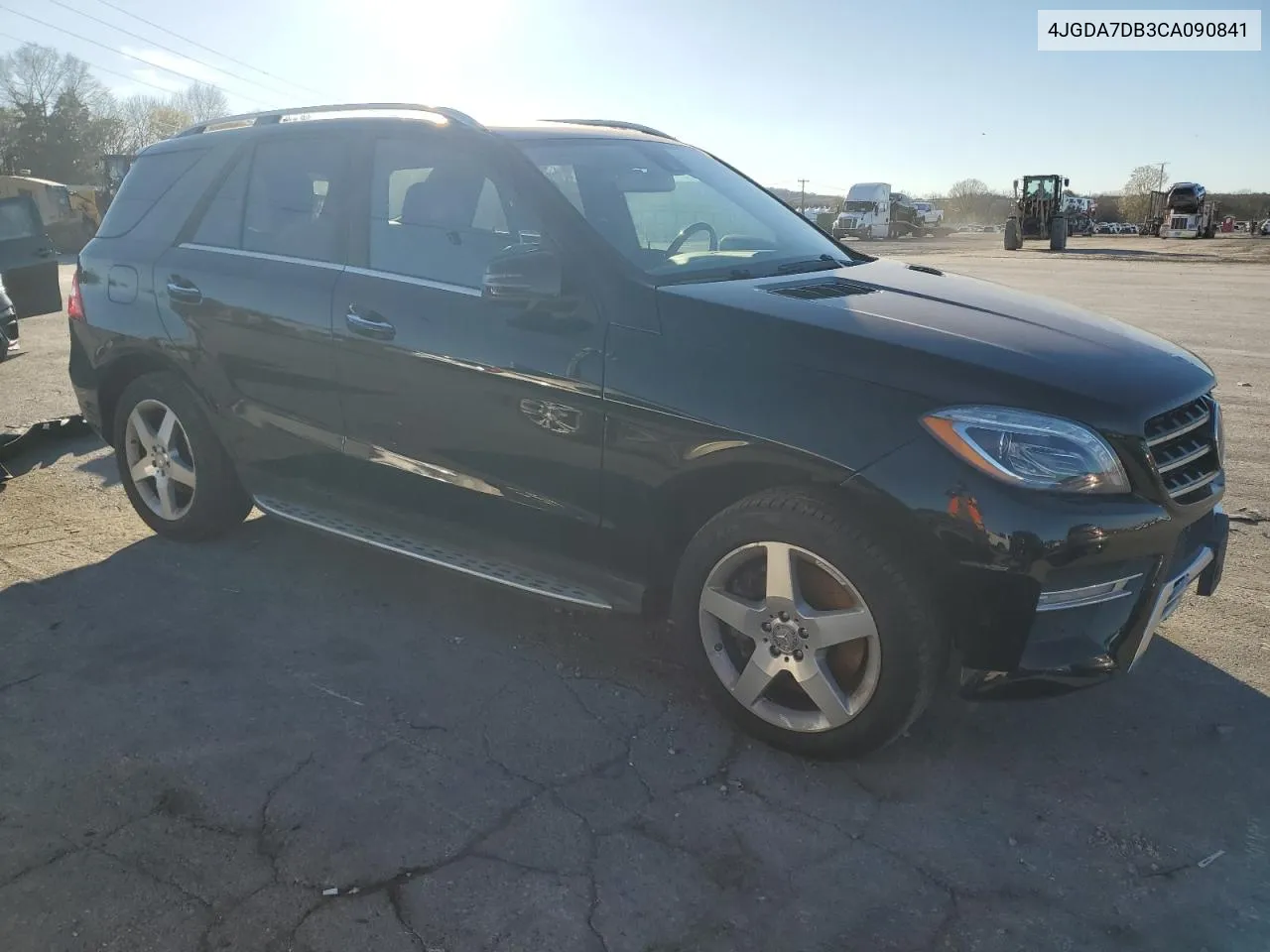 2012 Mercedes-Benz Ml 550 4Matic VIN: 4JGDA7DB3CA090841 Lot: 80319204