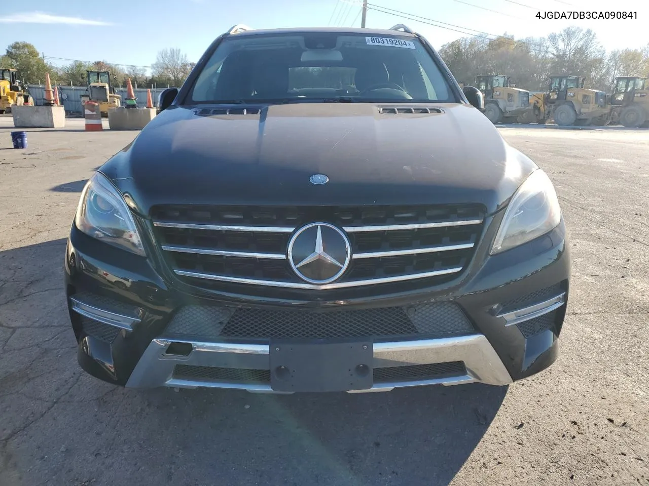 2012 Mercedes-Benz Ml 550 4Matic VIN: 4JGDA7DB3CA090841 Lot: 80319204