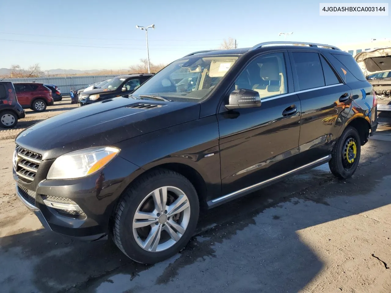 2012 Mercedes-Benz Ml 350 4Matic VIN: 4JGDA5HBXCA003144 Lot: 80520084