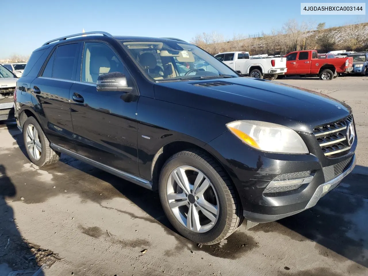 2012 Mercedes-Benz Ml 350 4Matic VIN: 4JGDA5HBXCA003144 Lot: 80520084