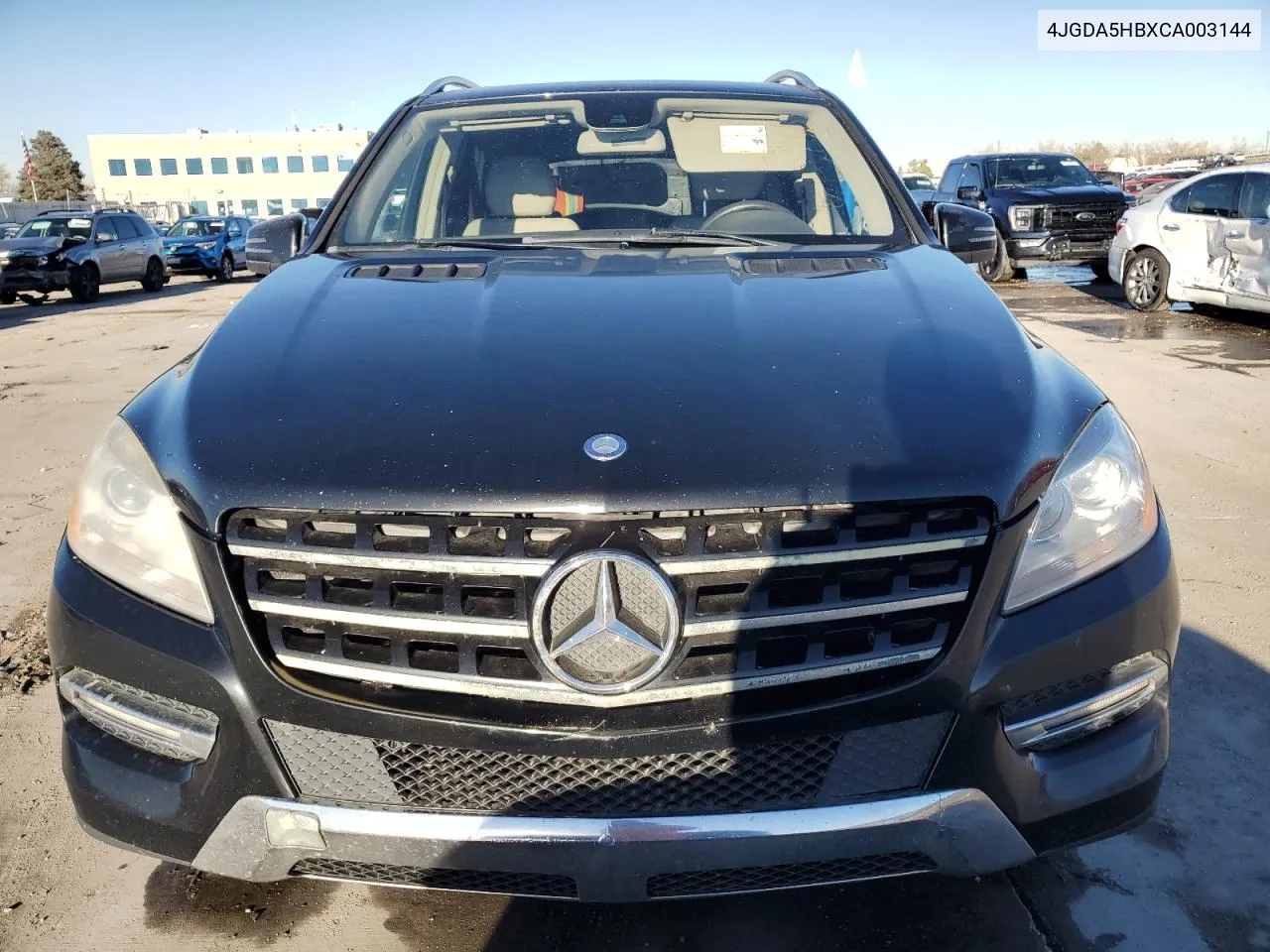 2012 Mercedes-Benz Ml 350 4Matic VIN: 4JGDA5HBXCA003144 Lot: 80520084