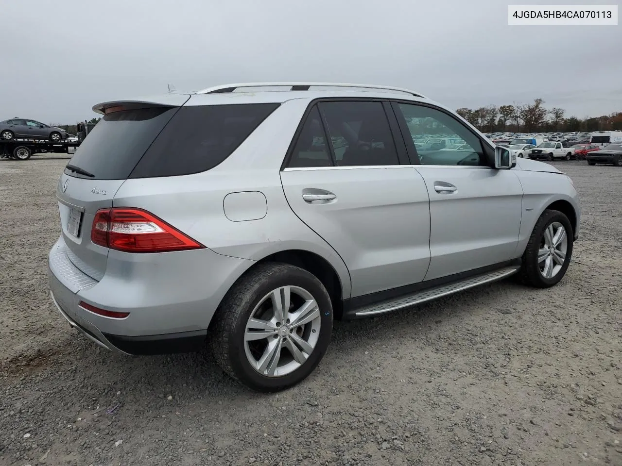 2012 Mercedes-Benz Ml 350 4Matic VIN: 4JGDA5HB4CA070113 Lot: 80538164