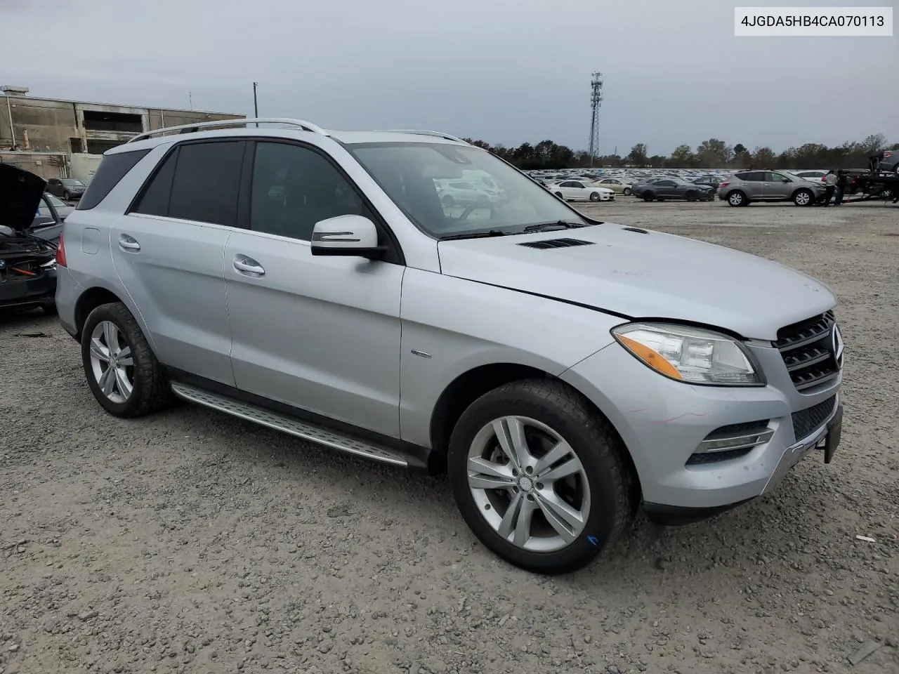 2012 Mercedes-Benz Ml 350 4Matic VIN: 4JGDA5HB4CA070113 Lot: 80538164