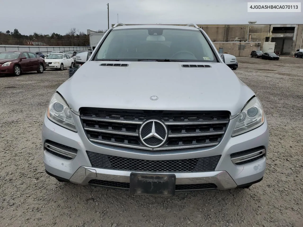 2012 Mercedes-Benz Ml 350 4Matic VIN: 4JGDA5HB4CA070113 Lot: 80538164