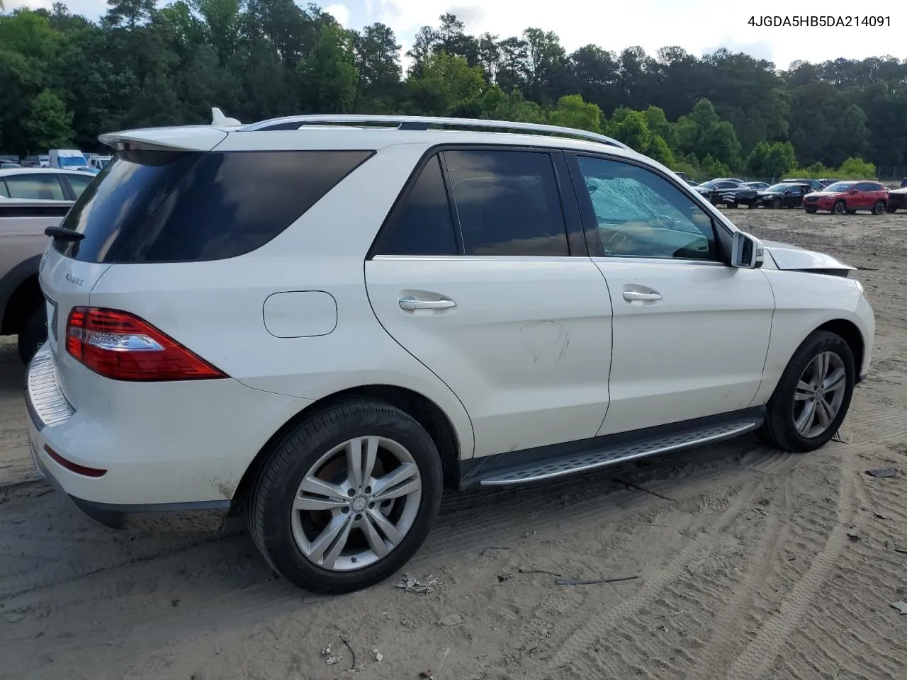 2013 Mercedes-Benz Ml 350 4Matic VIN: 4JGDA5HB5DA214091 Lot: 54308444