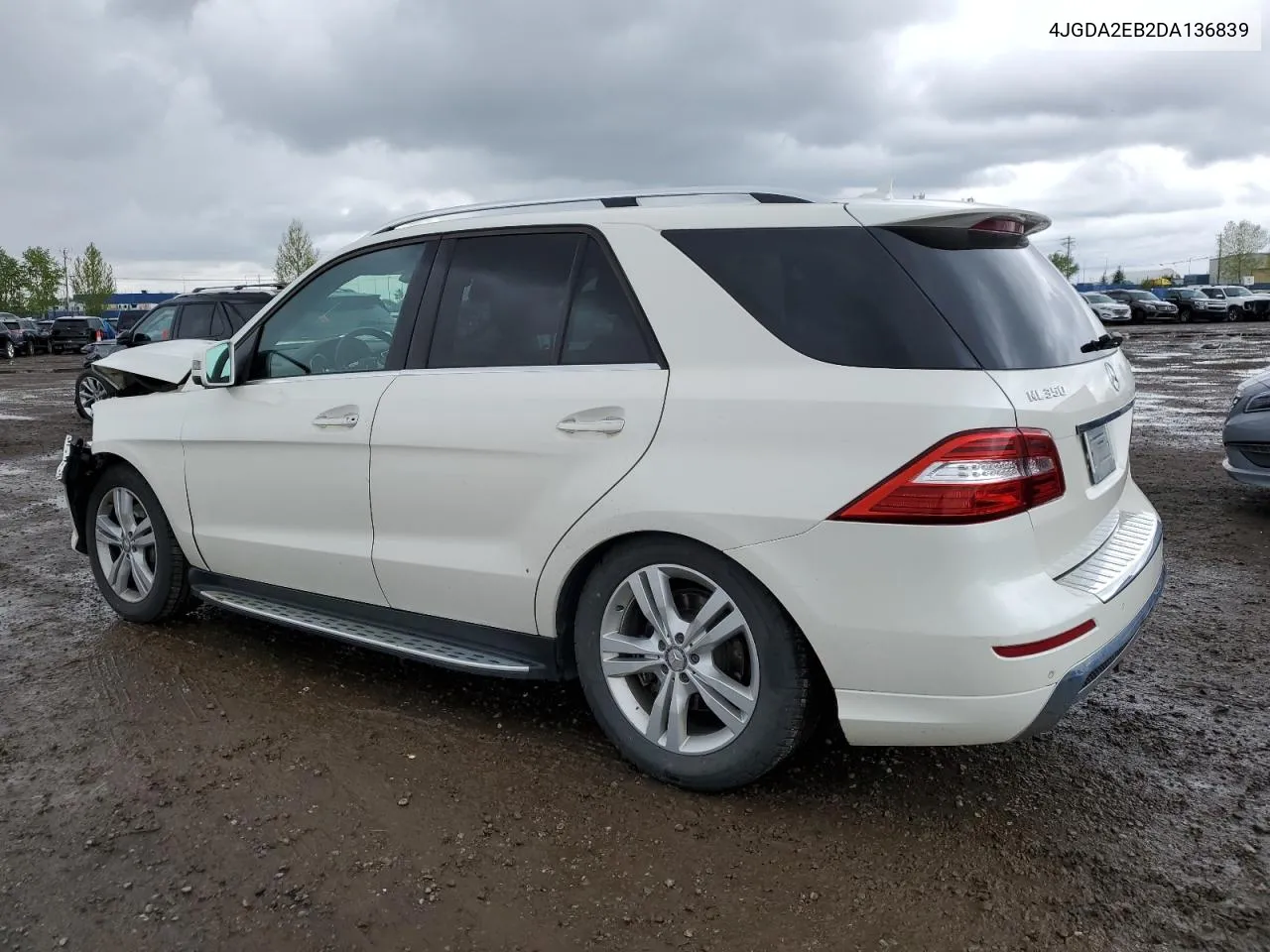 2013 Mercedes-Benz Ml 350 Bluetec VIN: 4JGDA2EB2DA136839 Lot: 56119564