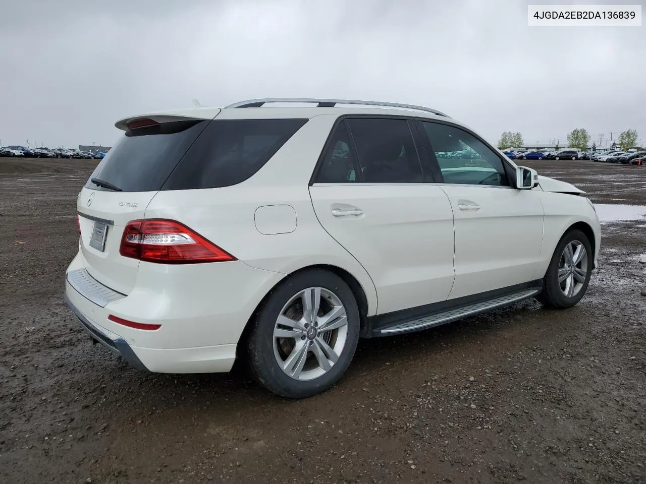 2013 Mercedes-Benz Ml 350 Bluetec VIN: 4JGDA2EB2DA136839 Lot: 56119564