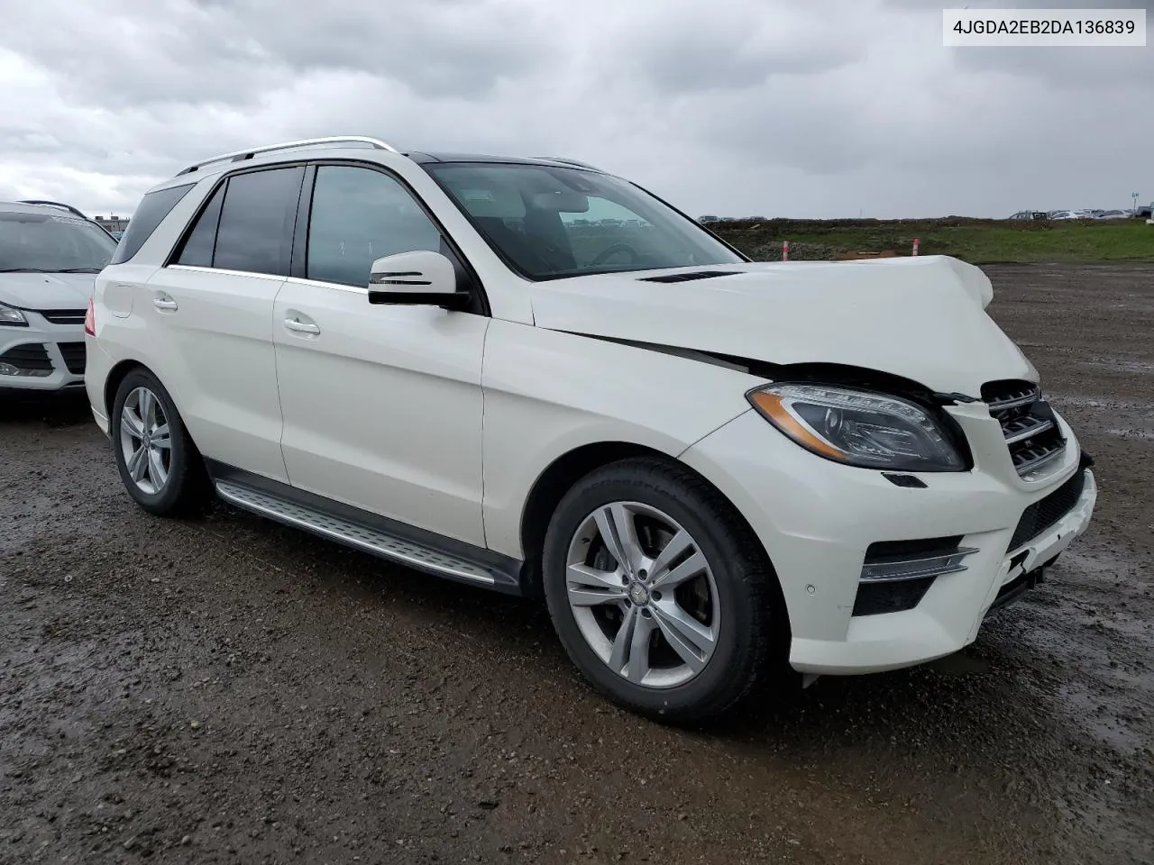 2013 Mercedes-Benz Ml 350 Bluetec VIN: 4JGDA2EB2DA136839 Lot: 56119564